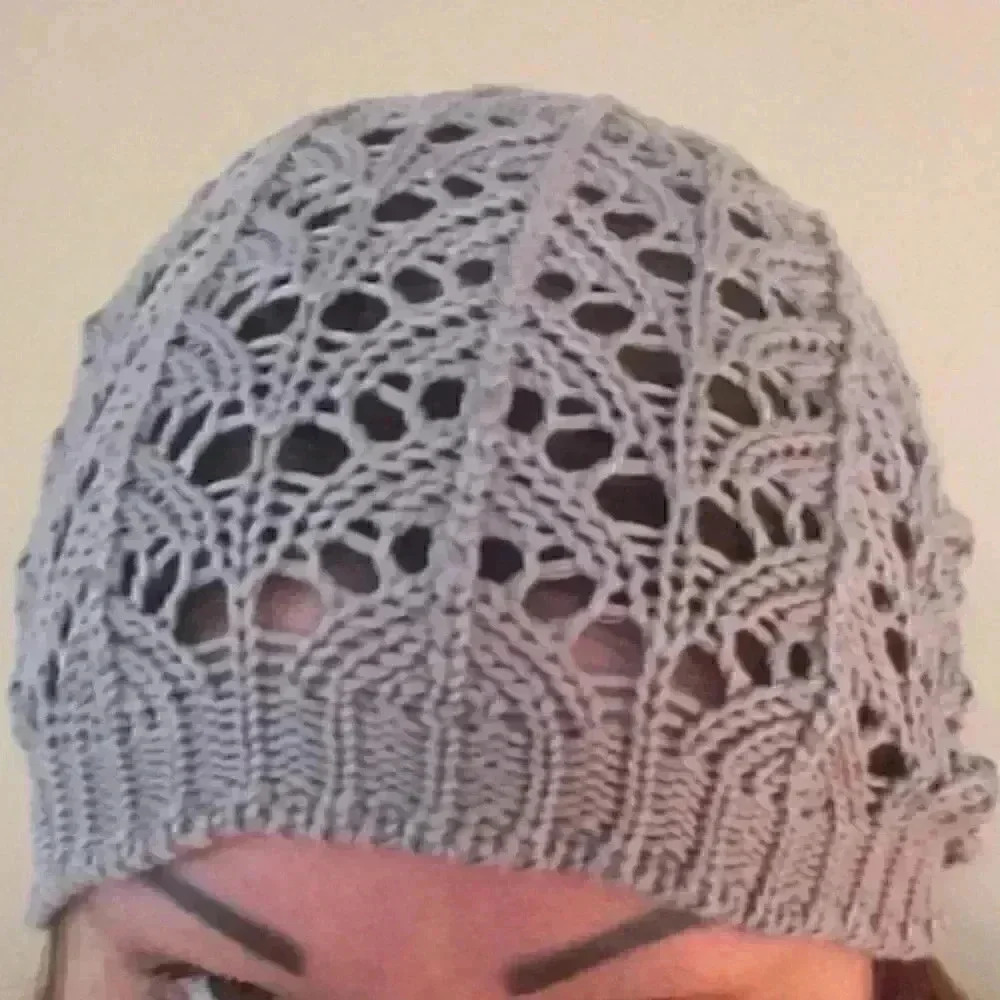 Breathable Crochet‑Style Summer Beanie